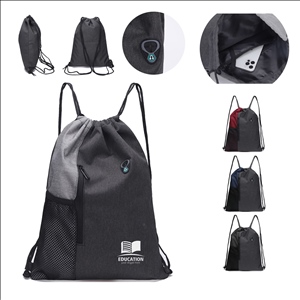 Drawstring Gym Bag for Sports and Travel